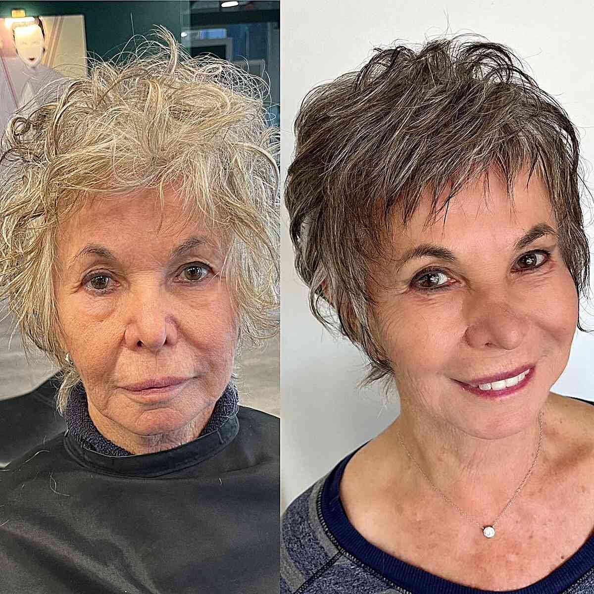 29 Short Shaggy Haircuts Women In Their 60s Can Totally Pull Off