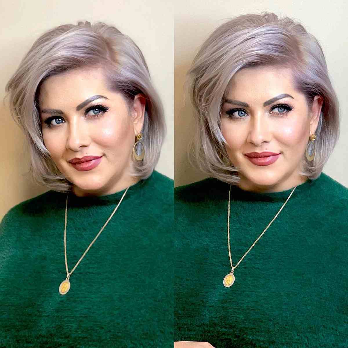 21 Flattering Short Haircut Ideas for Full Faces to Look Thinner