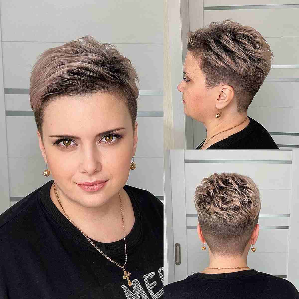 21 Flattering Short Haircut Ideas for Full Faces to Look Thinner