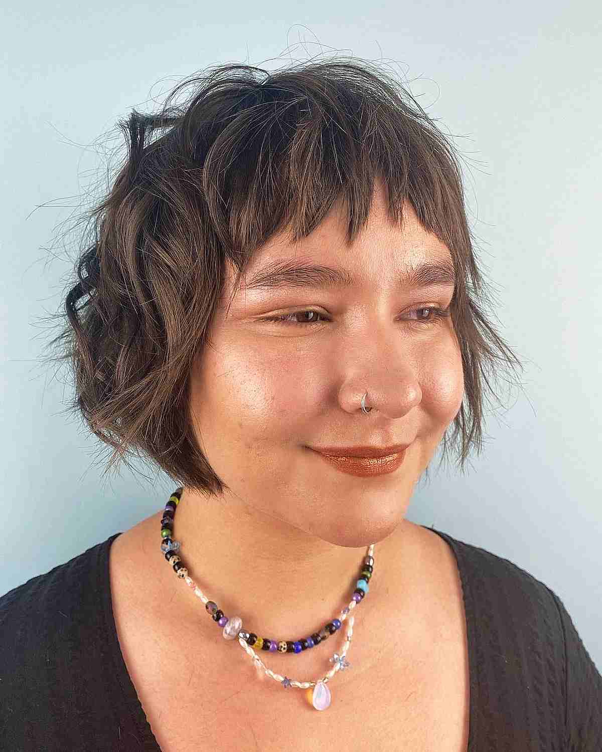 21 Flattering Short Haircut Ideas for Full Faces to Look Thinner