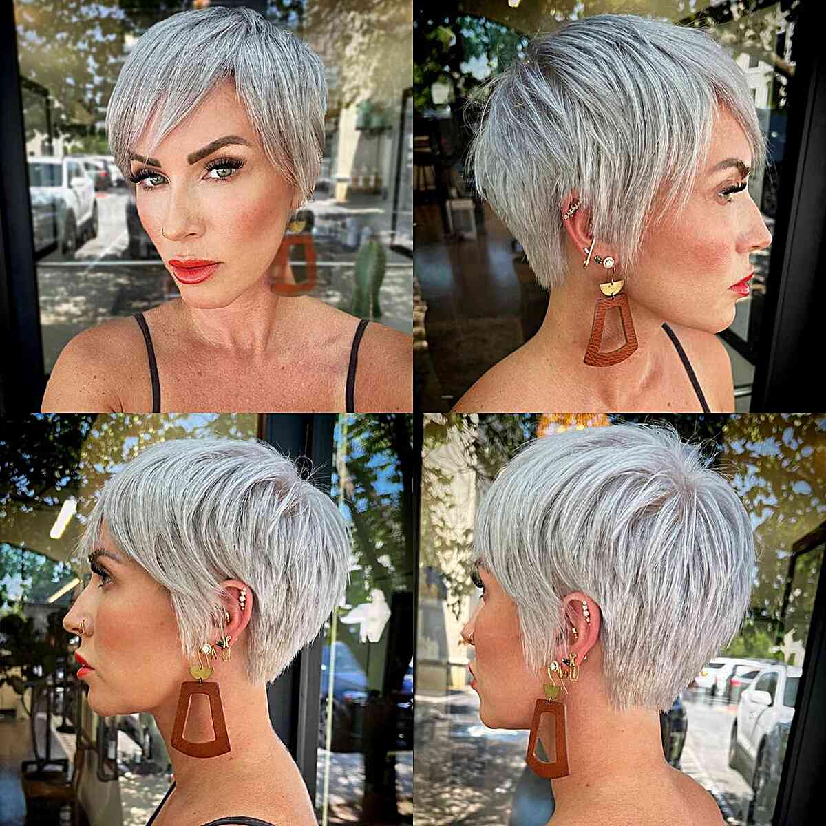 23 Prettiest Platinum Pixie Cuts for Cooler Blonde Crop