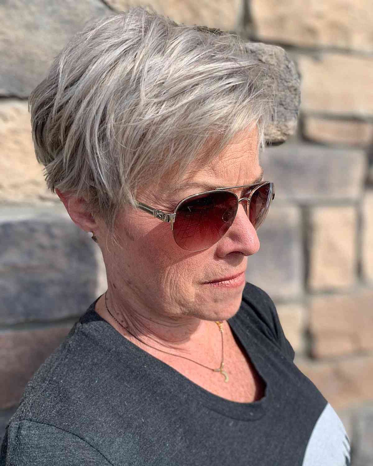 23 Prettiest Platinum Pixie Cuts for Cooler Blonde Crop