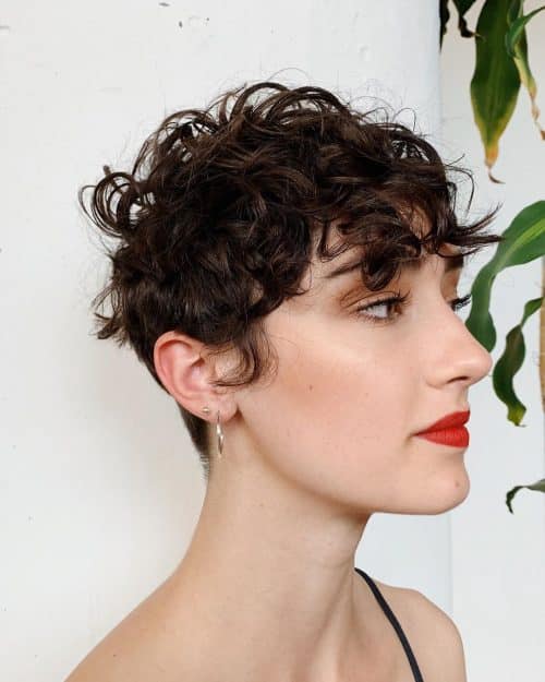 47 Best Short Curly Hair with Bangs to Try This Year