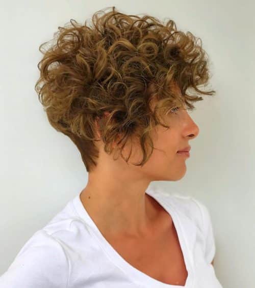 47 Best Short Curly Hair with Bangs to Try This Year