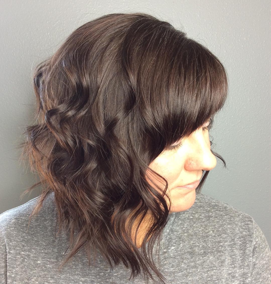 47 Best Short Curly Hair with Bangs to Try This Year
