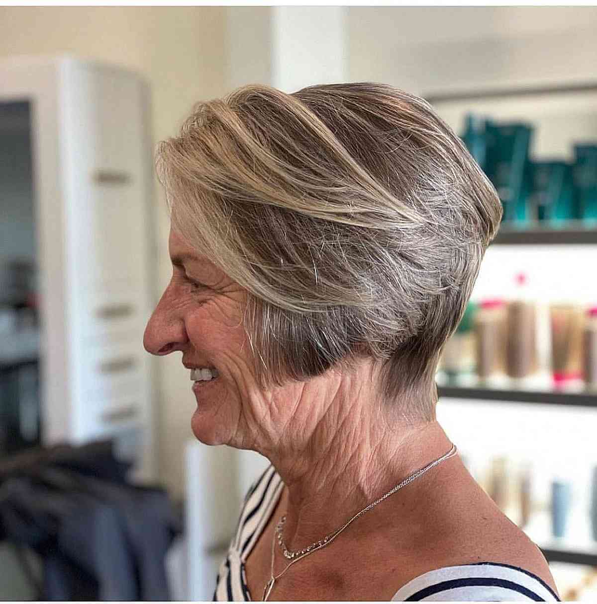 30 Volumizing Short Hairstyles for Women Over 70 with Fine Hair
