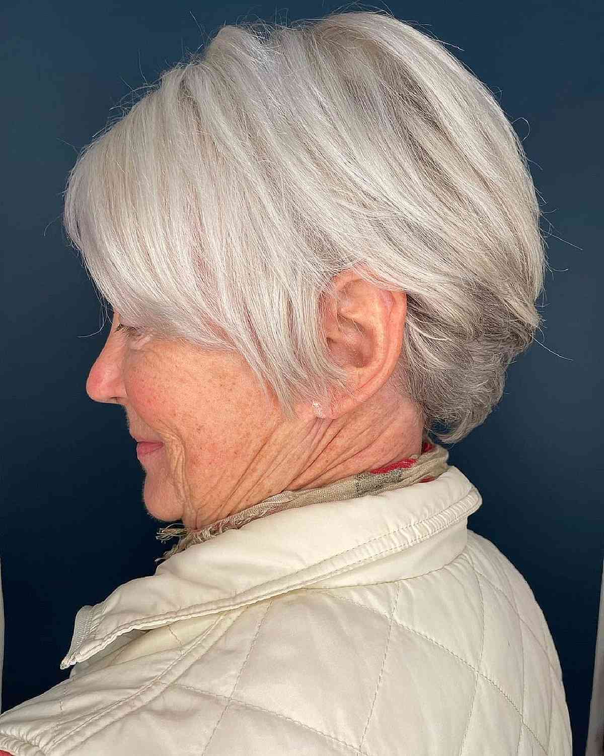 30 Volumizing Short Hairstyles for Women Over 70 with Fine Hair