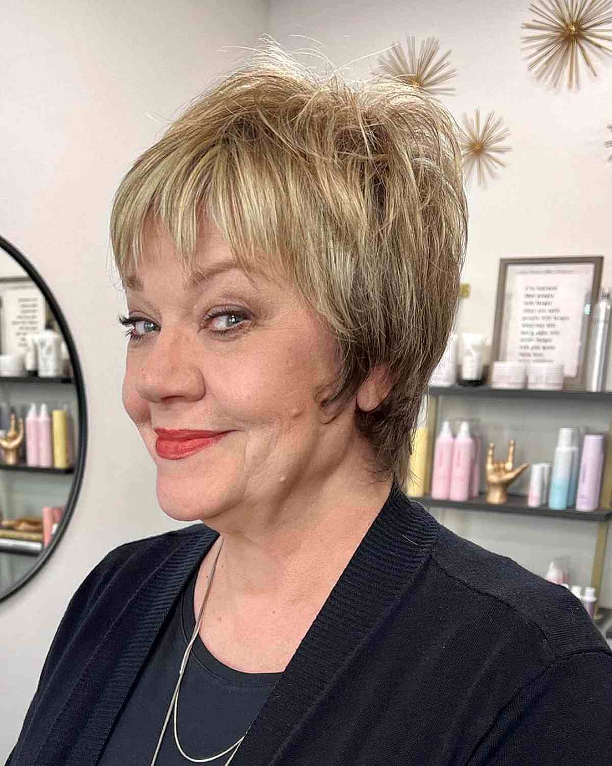 21 Short Choppy Haircuts Women in Their 70s Can Pull-Off