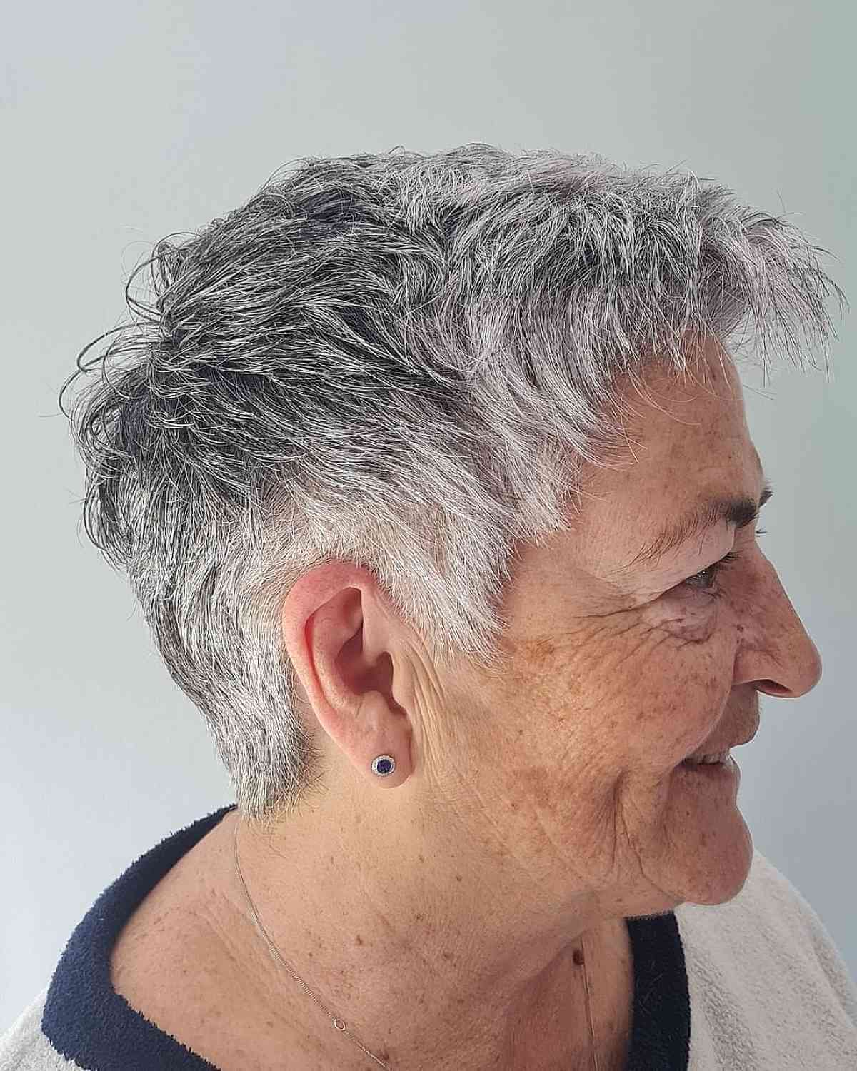 21 Short Choppy Haircuts Women in Their 70s Can Pull-Off