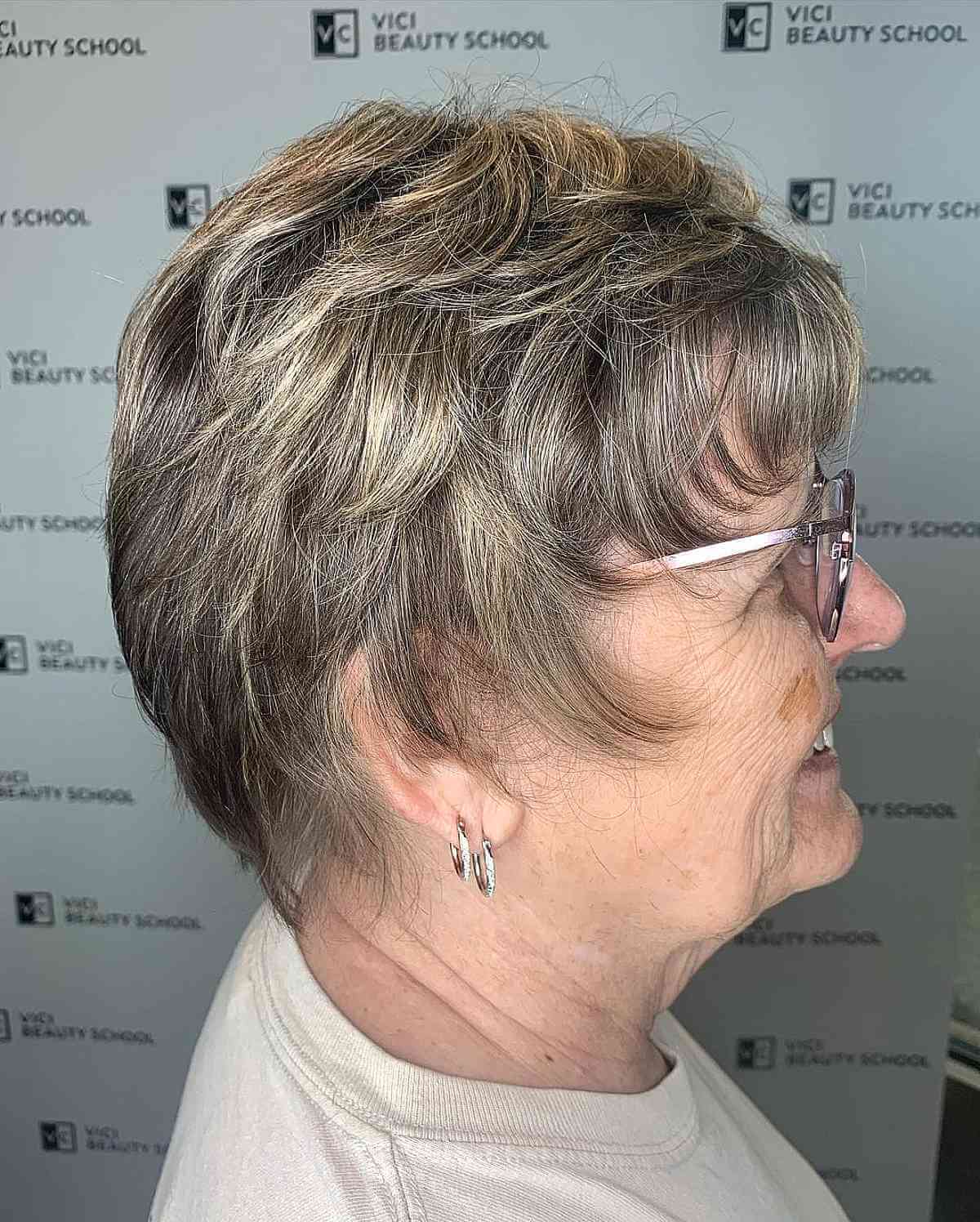 21 Short Choppy Haircuts Women in Their 70s Can Pull-Off