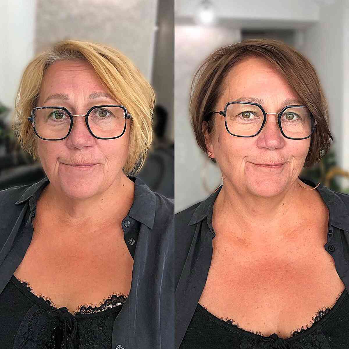 30 Trendy Short Haircuts for Older Women with Fine Hair to Boost Volume