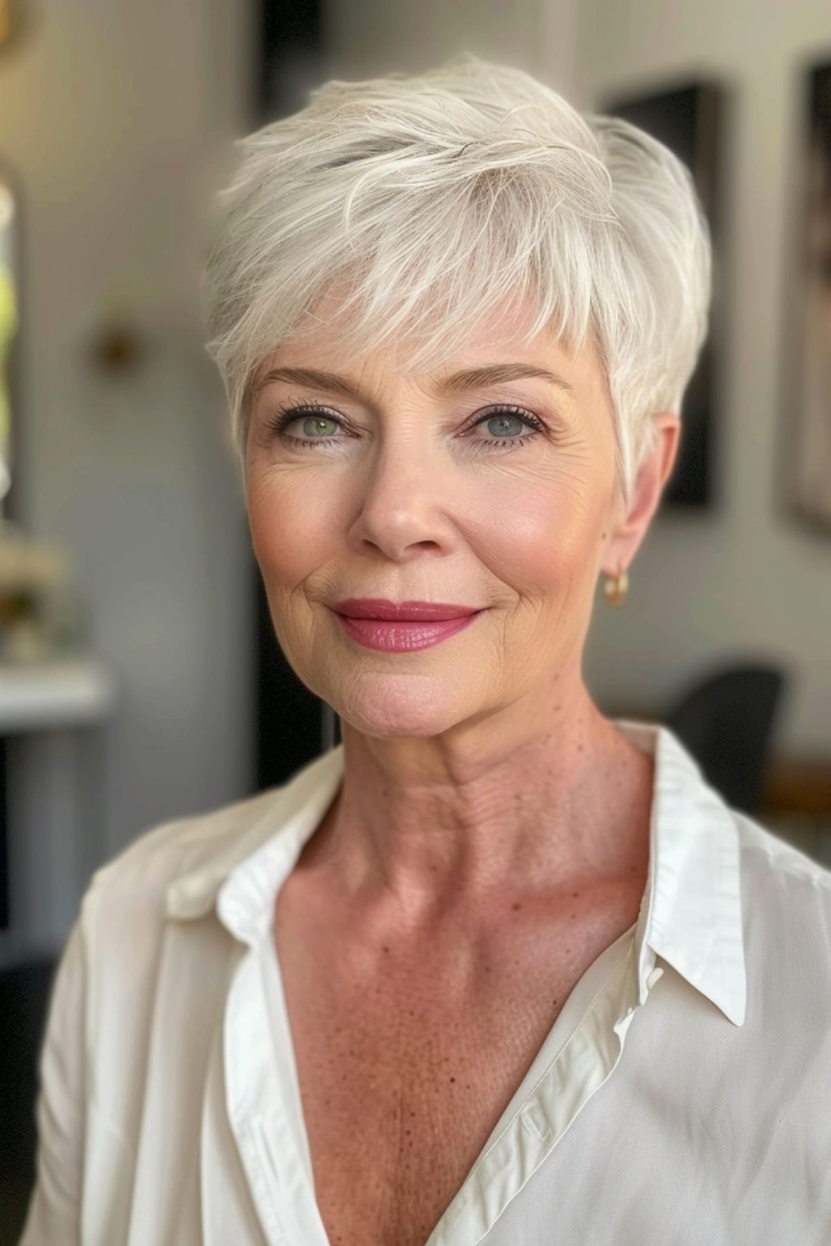 30 Trendy Short Haircuts for Older Women with Fine Hair to Boost Volume
