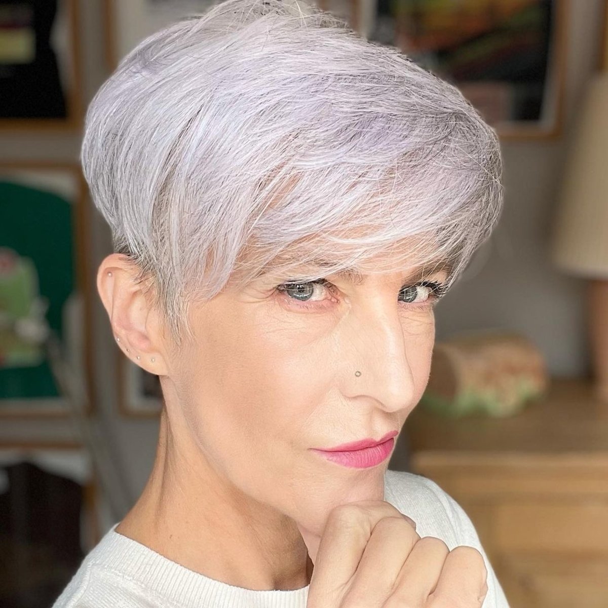 30 Trendy Short Haircuts for Older Women with Fine Hair to Boost Volume