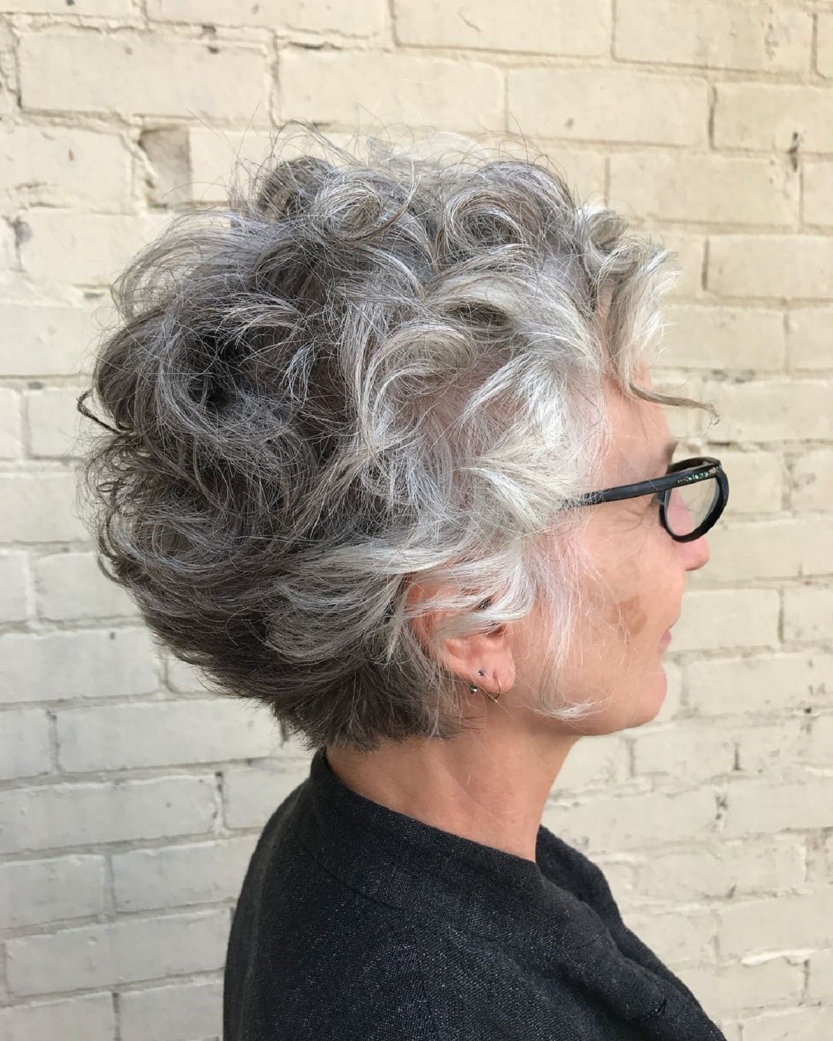 35 Perfectly-Flattering Short Hairstyles for Women Over 60 with Glasses