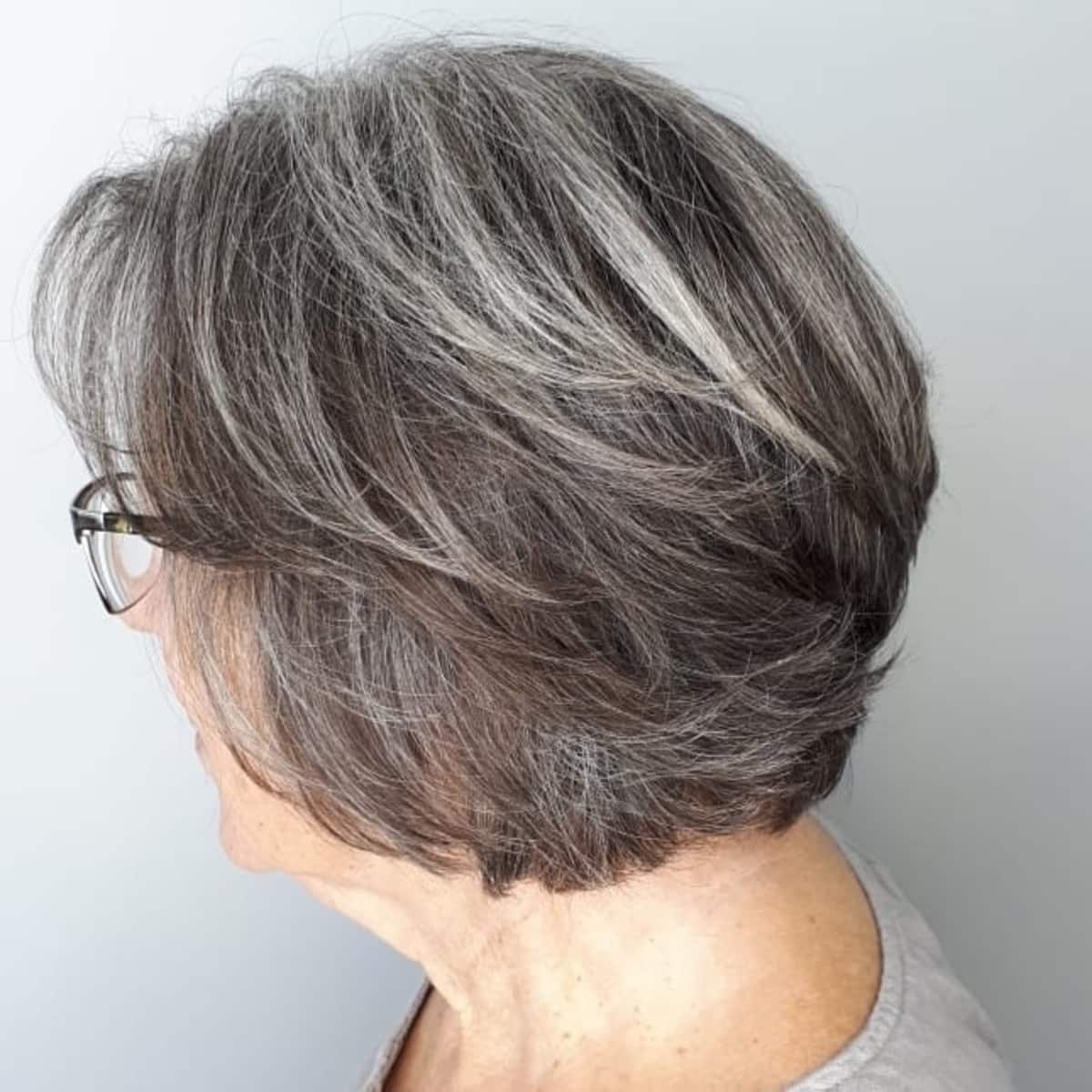35 Perfectly-Flattering Short Hairstyles for Women Over 60 with Glasses
