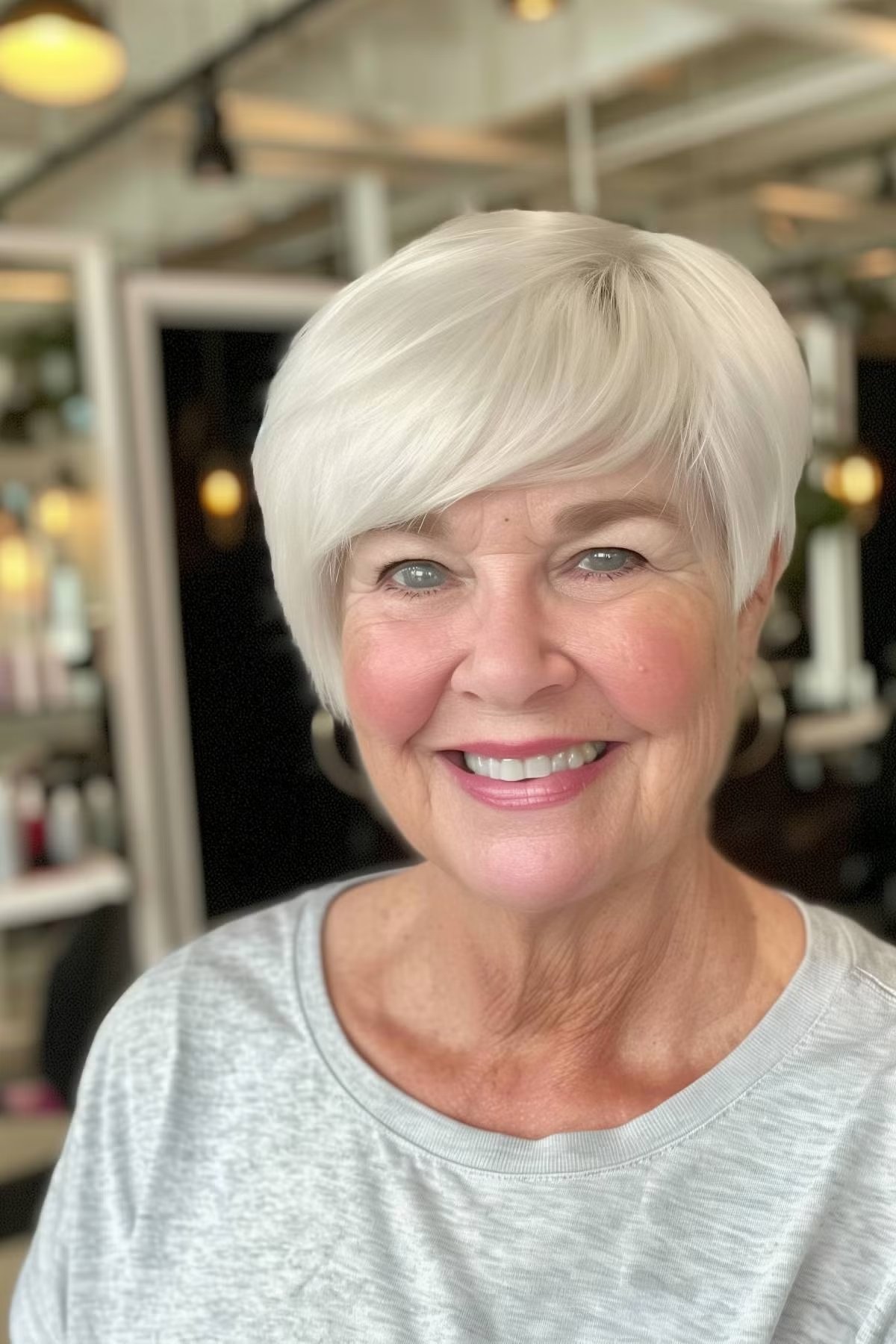 37 Youthful Short Haircuts for Women Over 70 Looking for a Stylish Hairdo