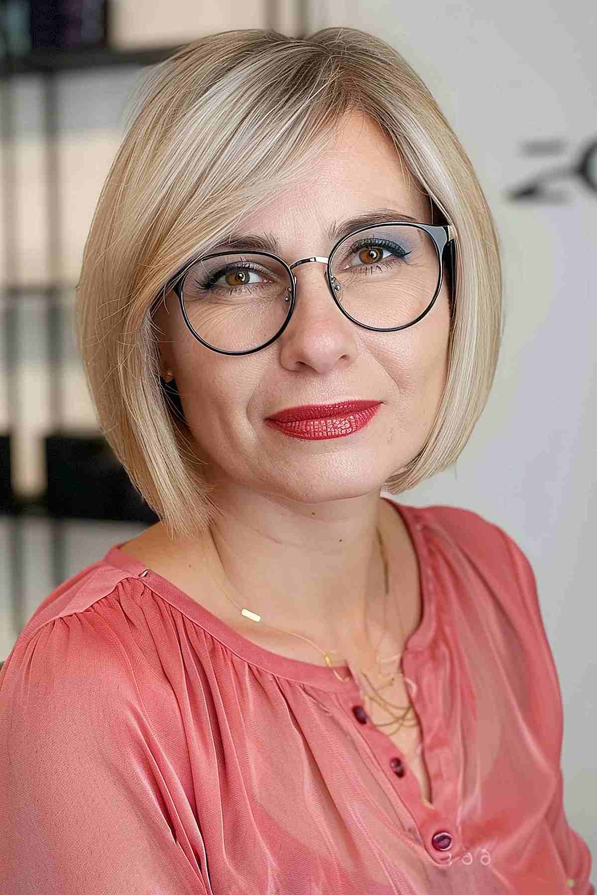 31 Best Short Hairstyles for Women Over 50 With Glasses