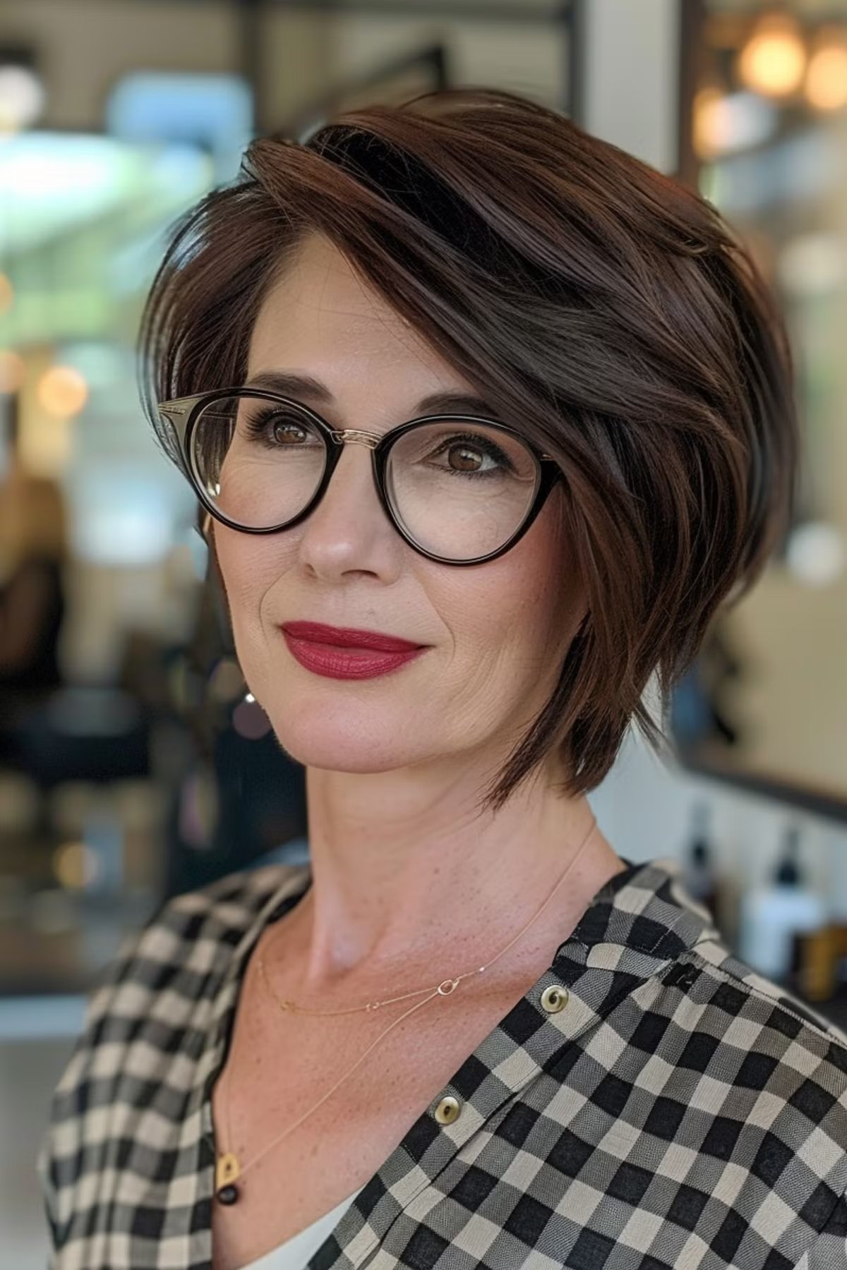 31 Best Short Hairstyles for Women Over 50 With Glasses
