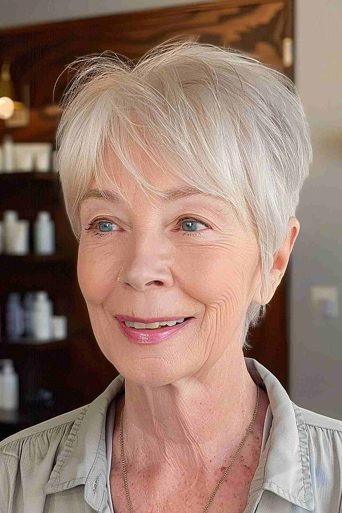 23 Perfect Pixie Haircuts for Women Over 70 to Pull Off