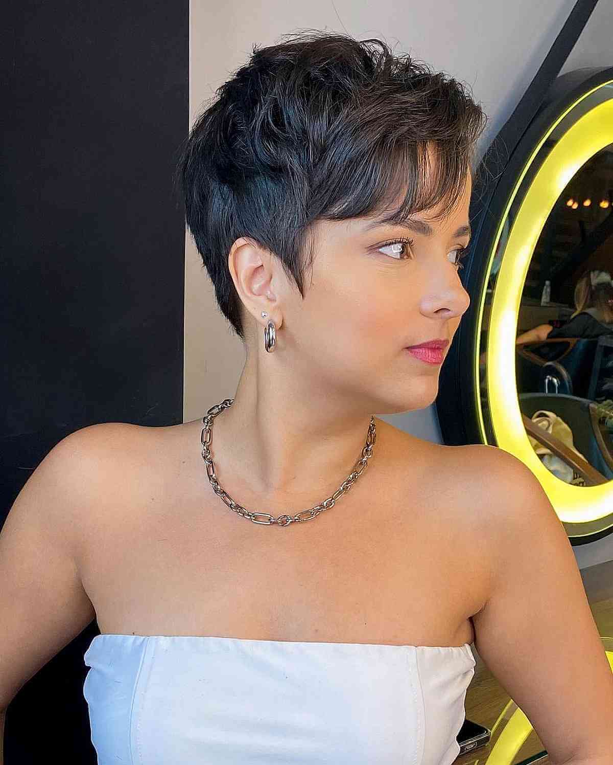58 Cutest Pixie Cuts with Bangs for a Face-Flattering Crop