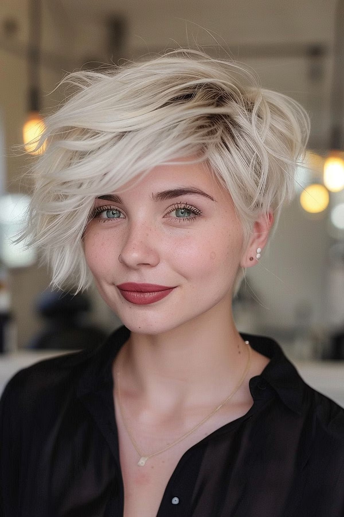 58 Cutest Pixie Cuts with Bangs for a Face-Flattering Crop