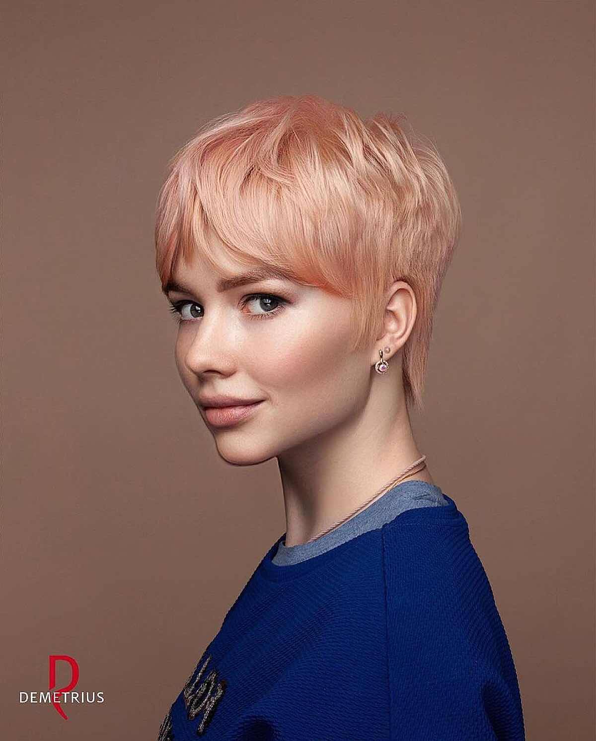 58 Cutest Pixie Cuts with Bangs for a Face-Flattering Crop