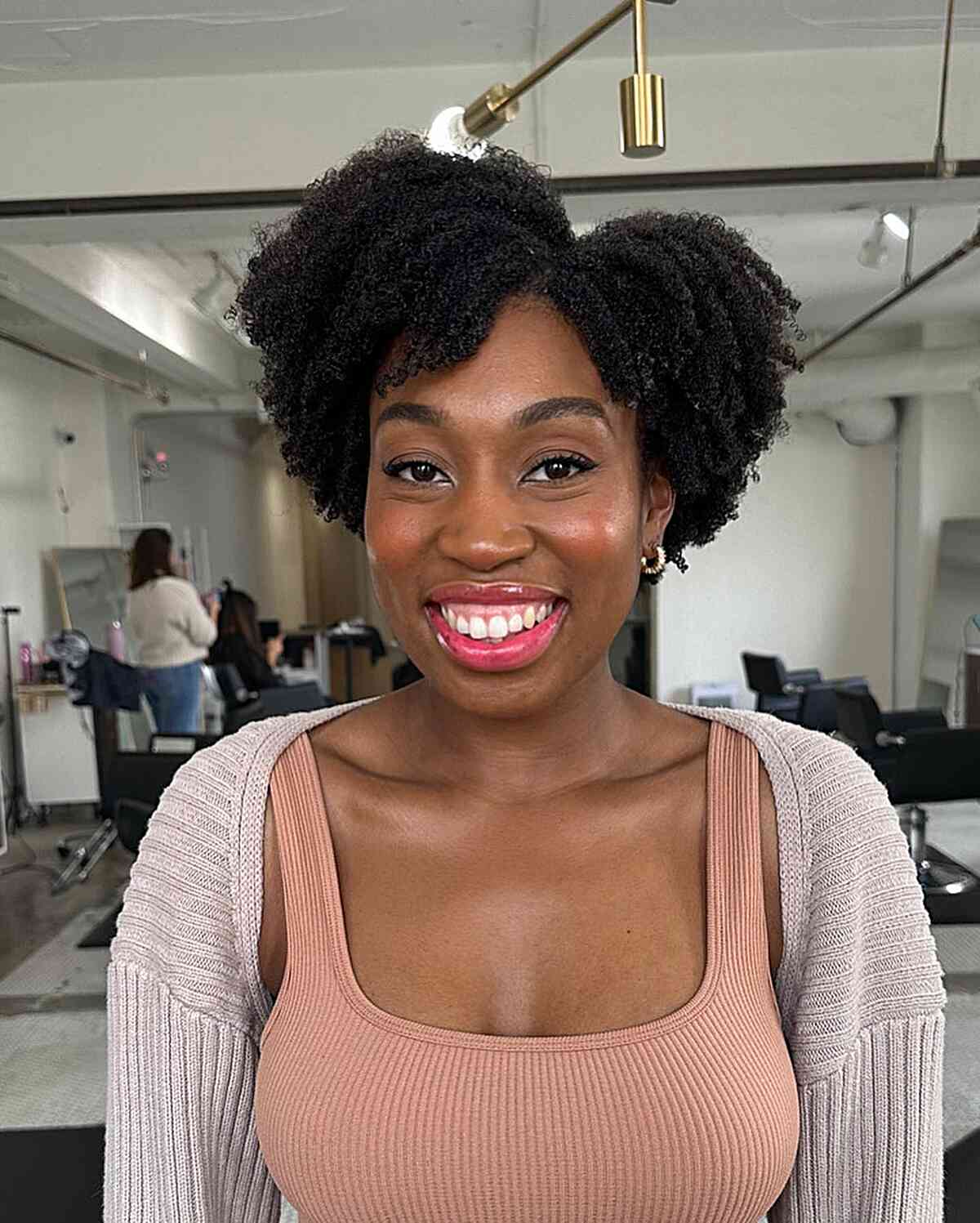 46 Hottest Short Natural Hairstyles for Black Women with Short Hair