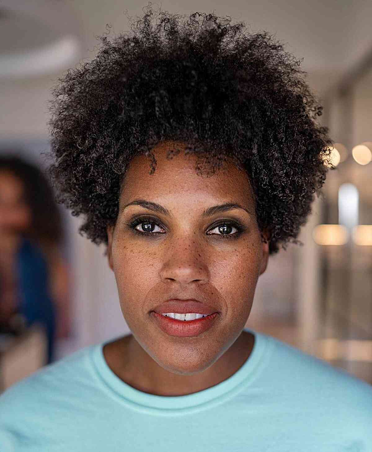 46 Hottest Short Natural Hairstyles for Black Women with Short Hair