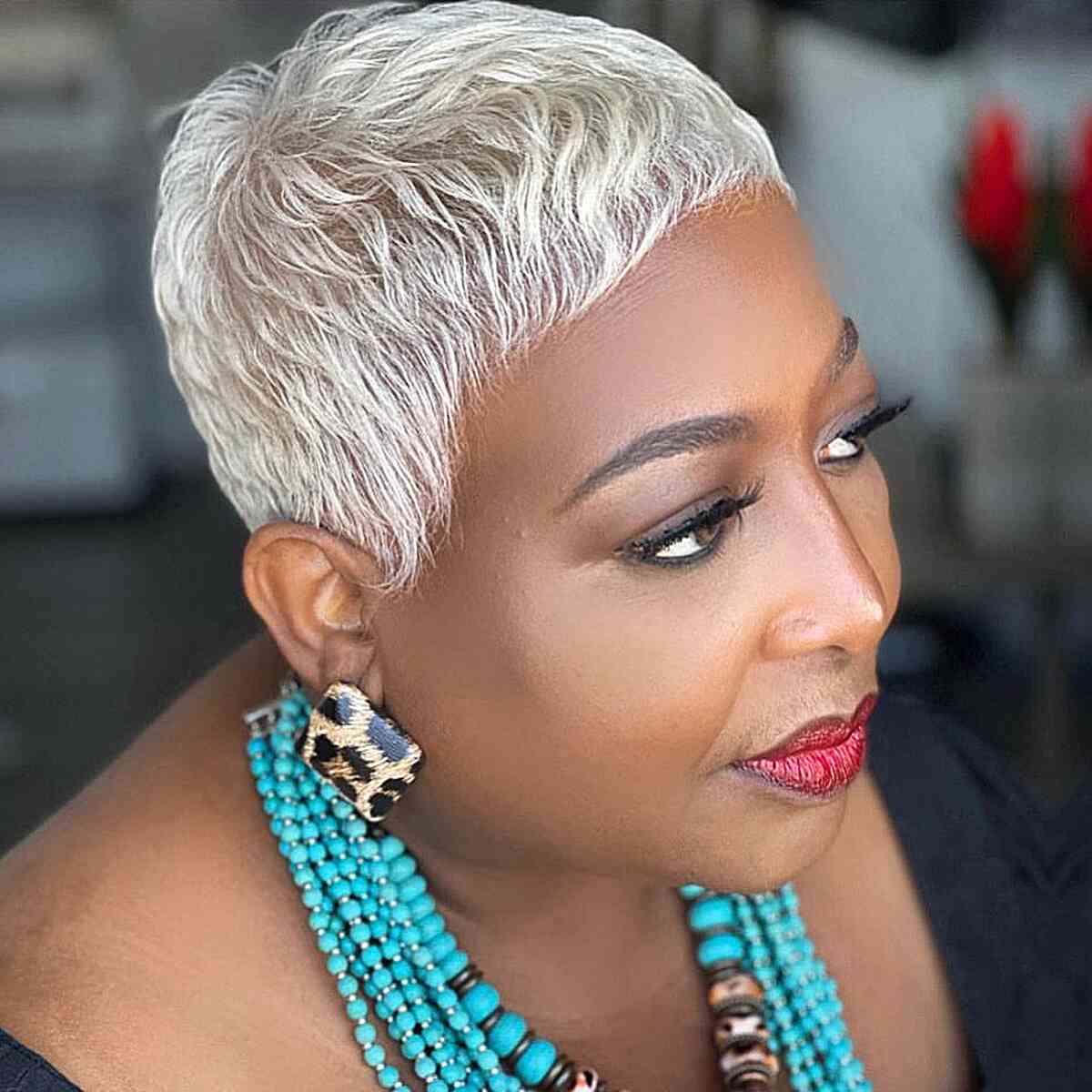 46 Hottest Short Natural Hairstyles for Black Women with Short Hair