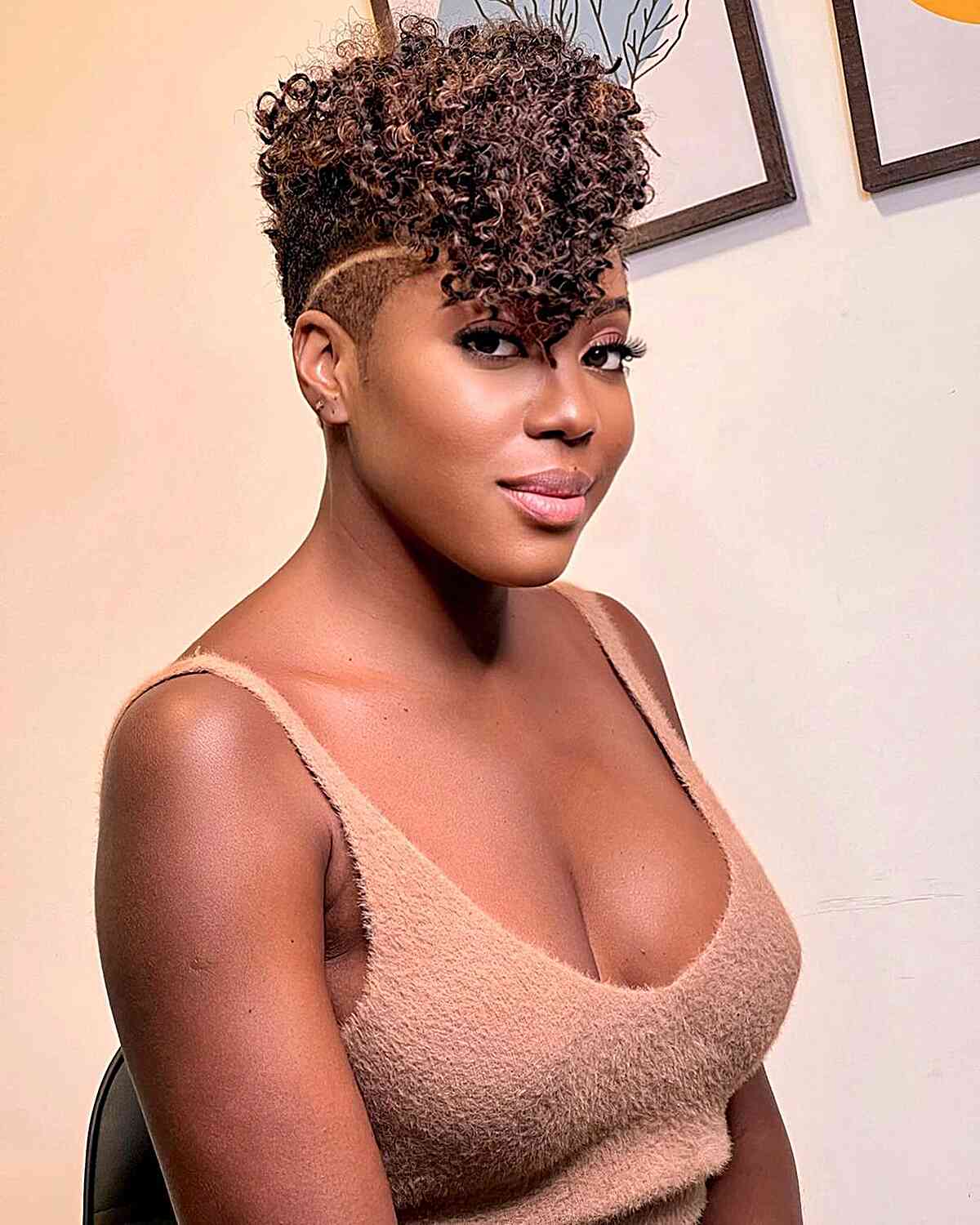 46 Hottest Short Natural Hairstyles for Black Women with Short Hair