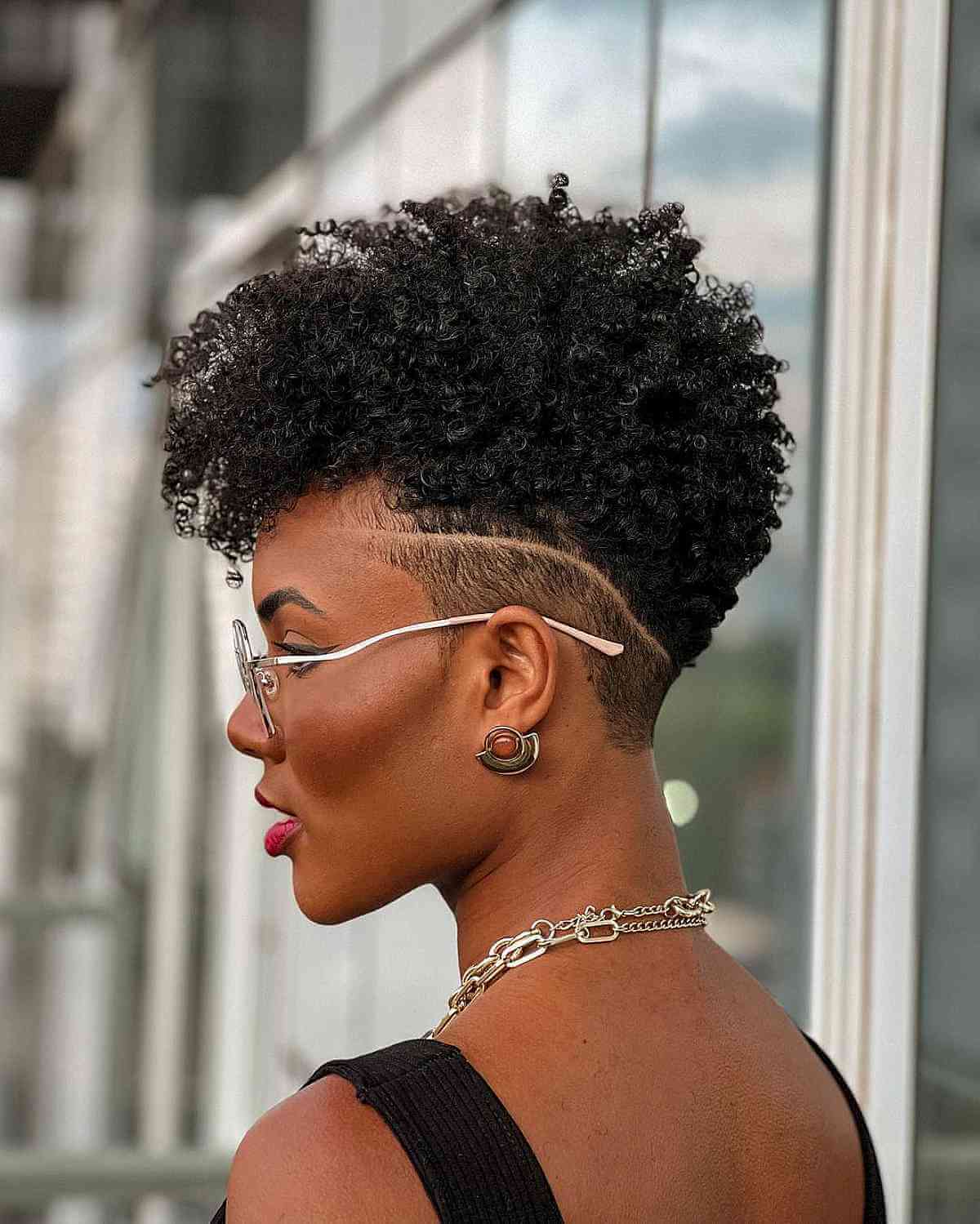 46 Hottest Short Natural Hairstyles for Black Women with Short Hair