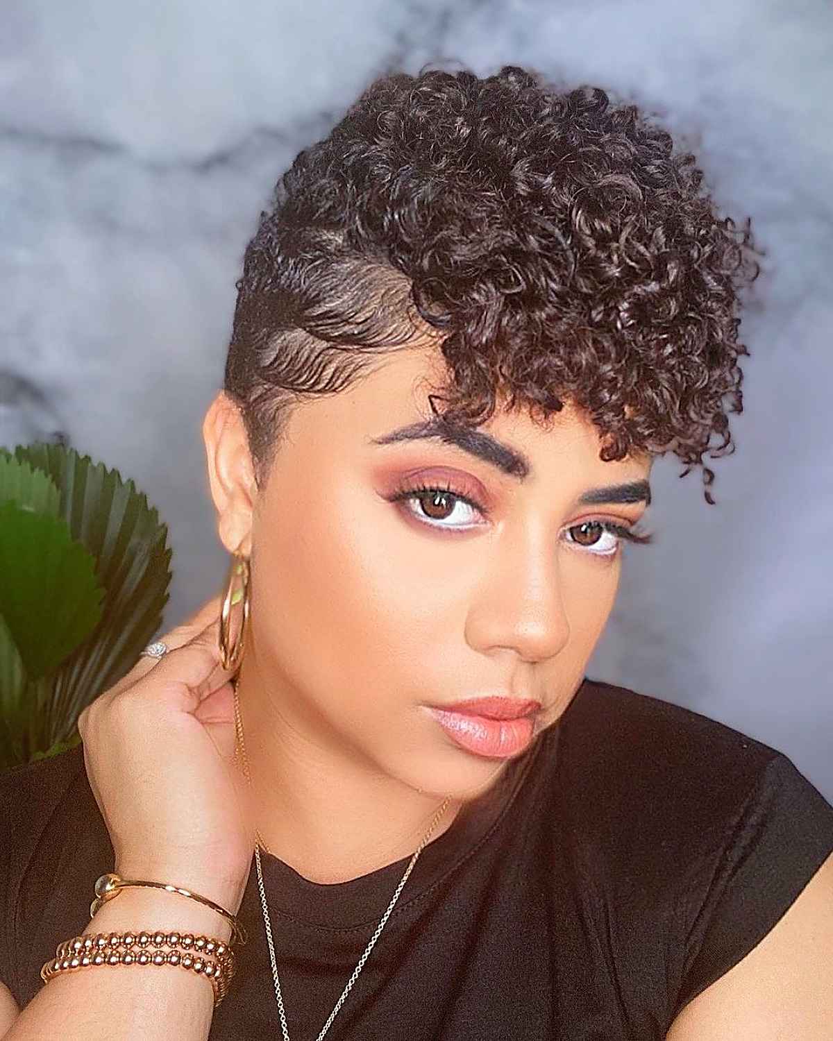 46 Hottest Short Natural Hairstyles for Black Women with Short Hair