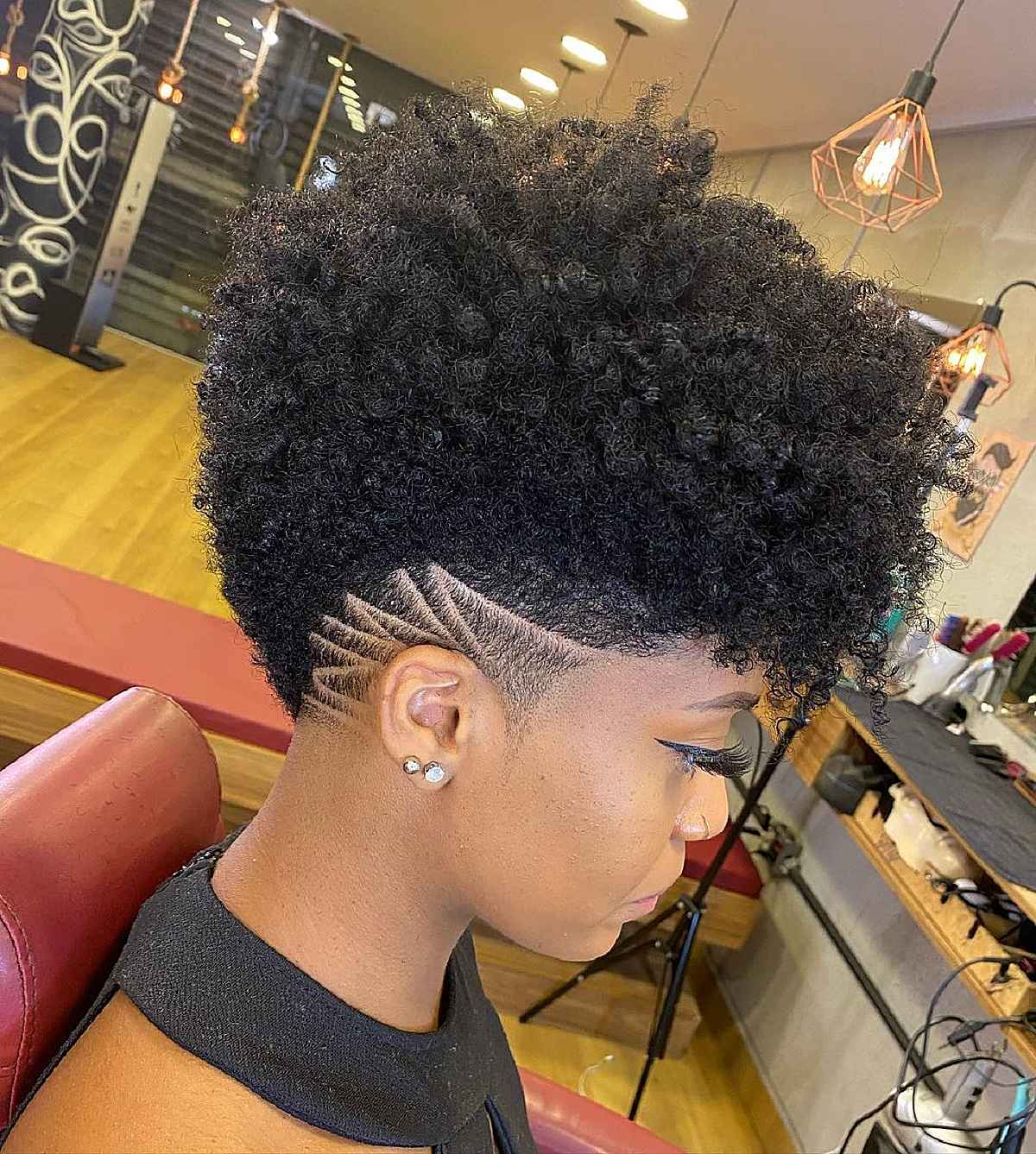 46 Hottest Short Natural Hairstyles for Black Women with Short Hair