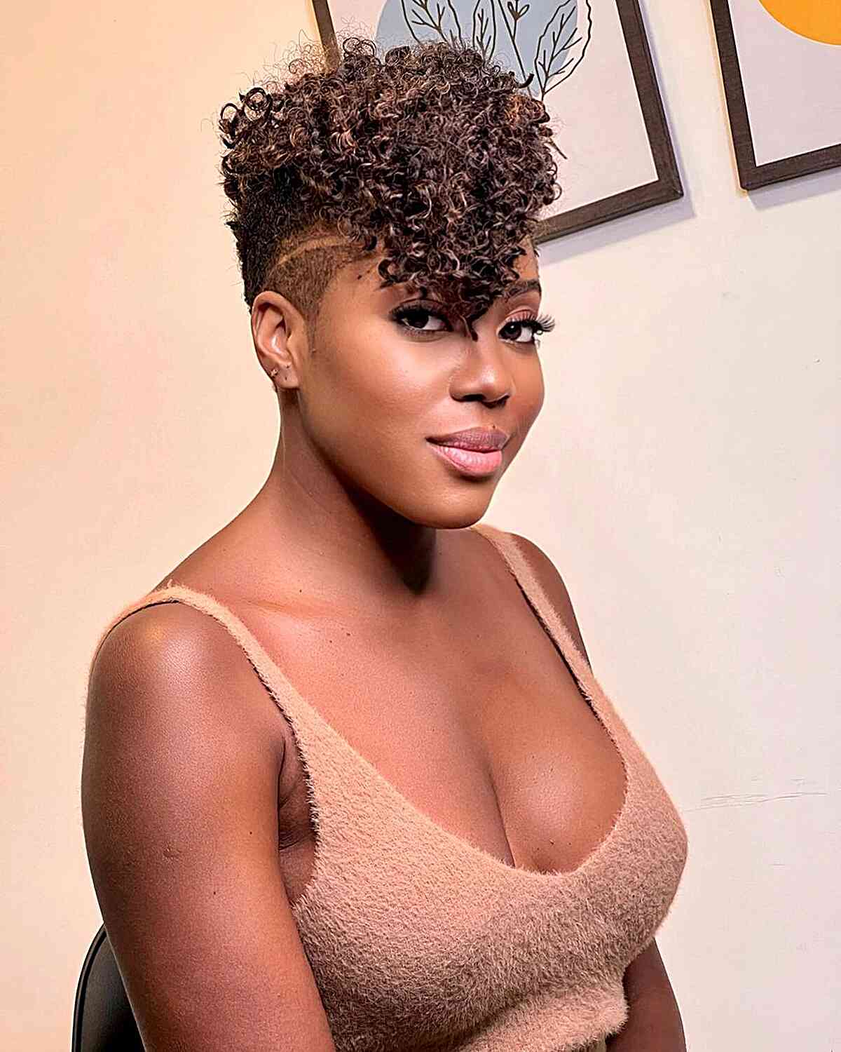 46 Hottest Short Natural Hairstyles for Black Women with Short Hair