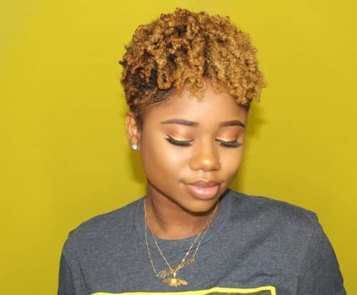 46 Hottest Short Natural Hairstyles for Black Women with Short Hair