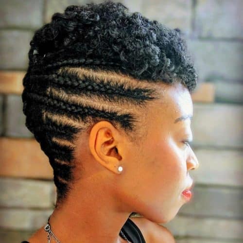 46 Hottest Short Natural Hairstyles for Black Women with Short Hair