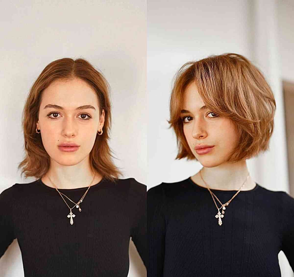 37 Best Ways to Wear Curtain Bangs with Short Hair