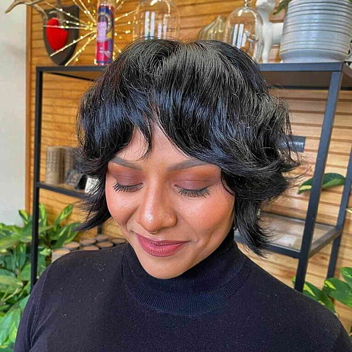 37 Best Ways to Wear Curtain Bangs with Short Hair