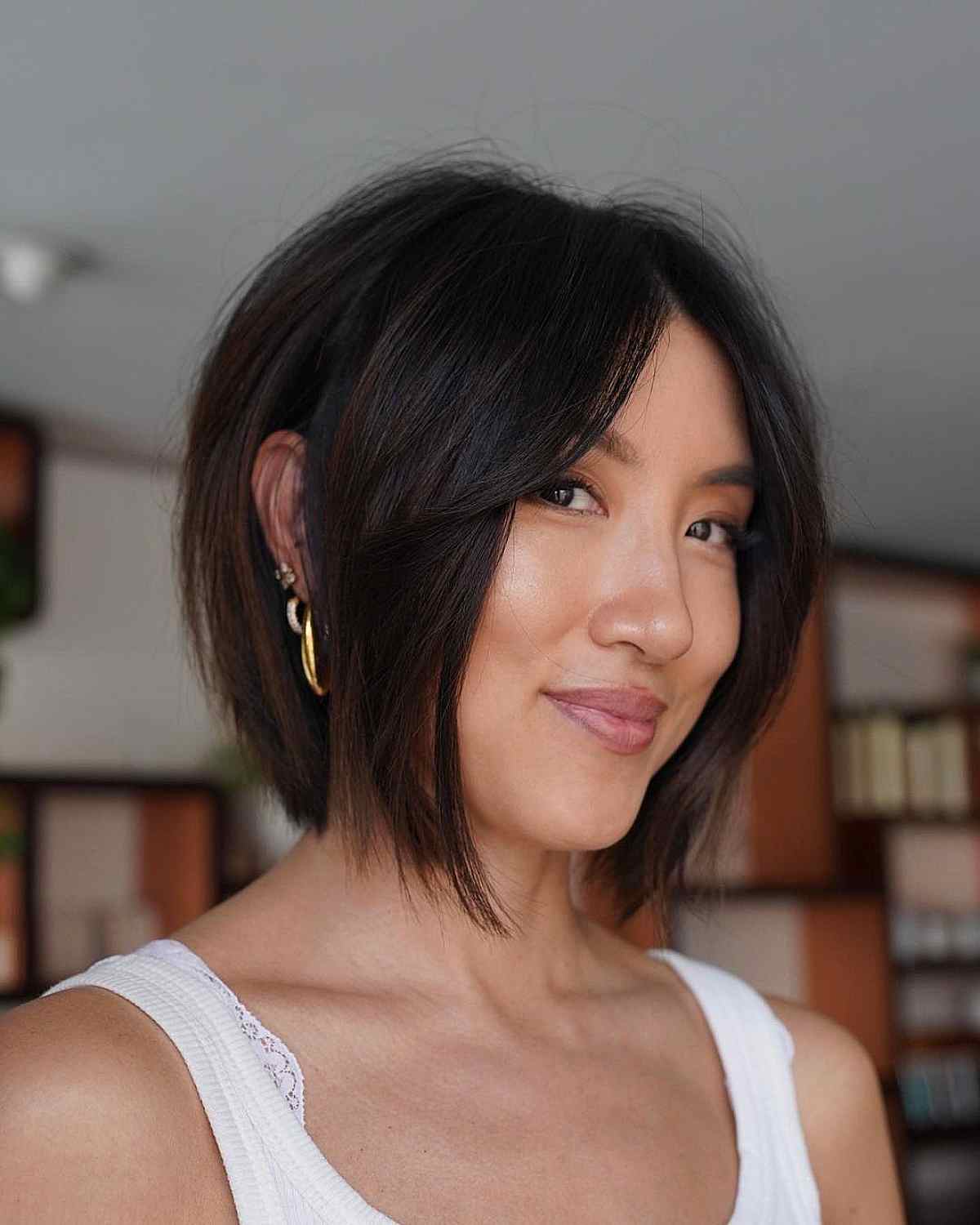 37 Best Ways to Wear Curtain Bangs with Short Hair
