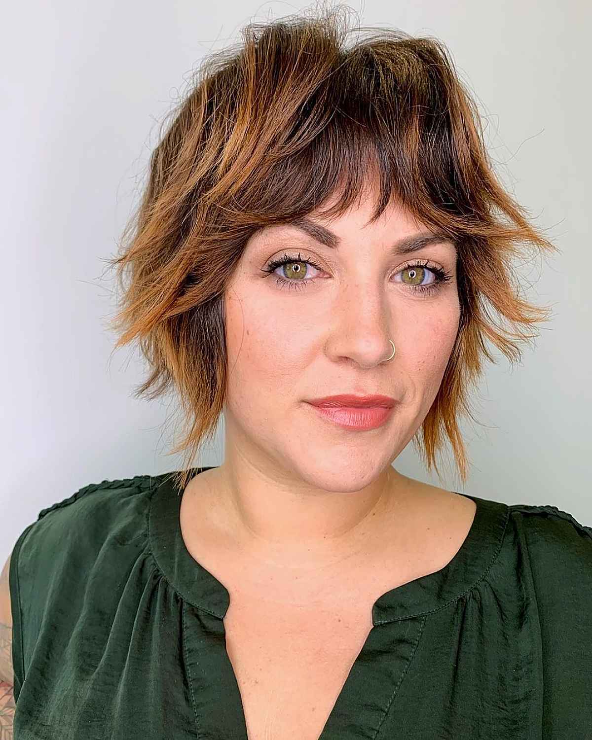 37 Best Ways to Wear Curtain Bangs with Short Hair
