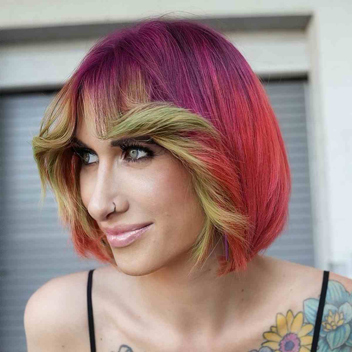 37 Best Ways to Wear Curtain Bangs with Short Hair