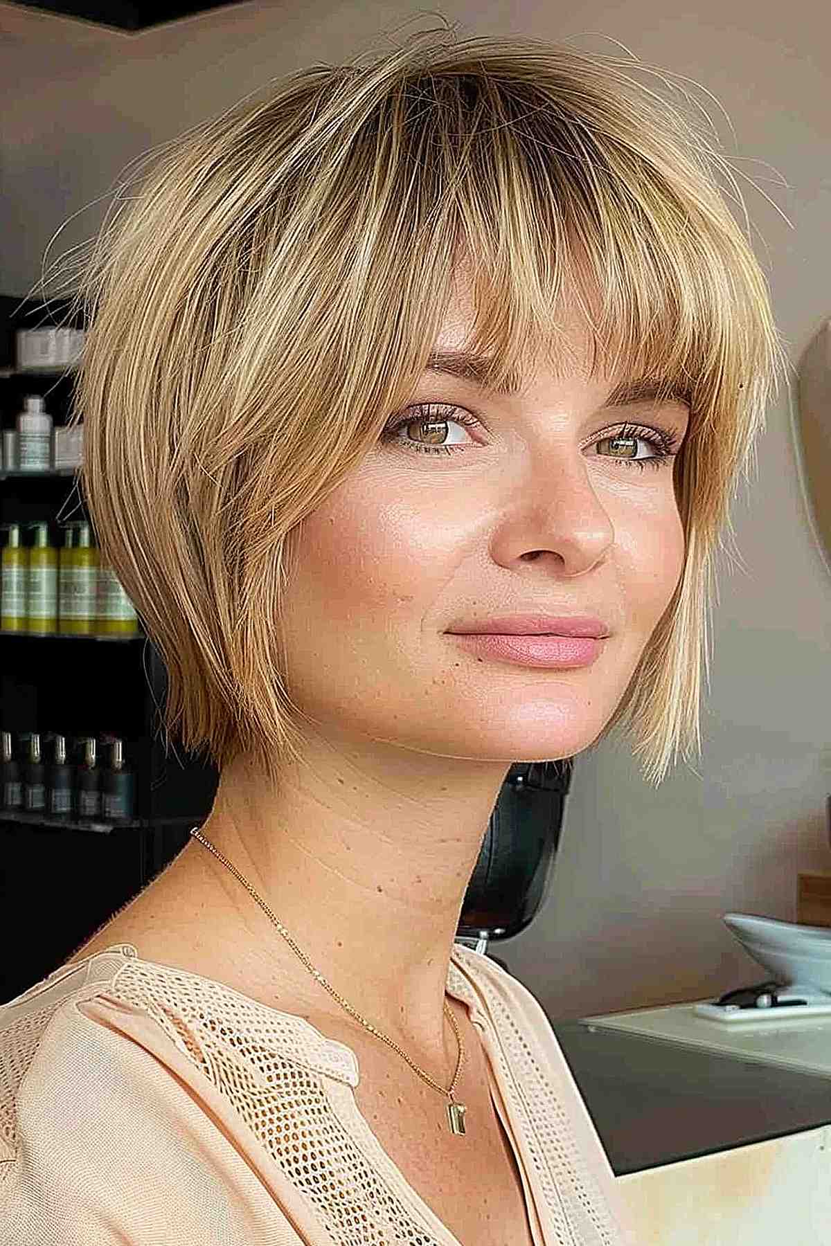 52 Short Hair with Bangs Trending in 2025