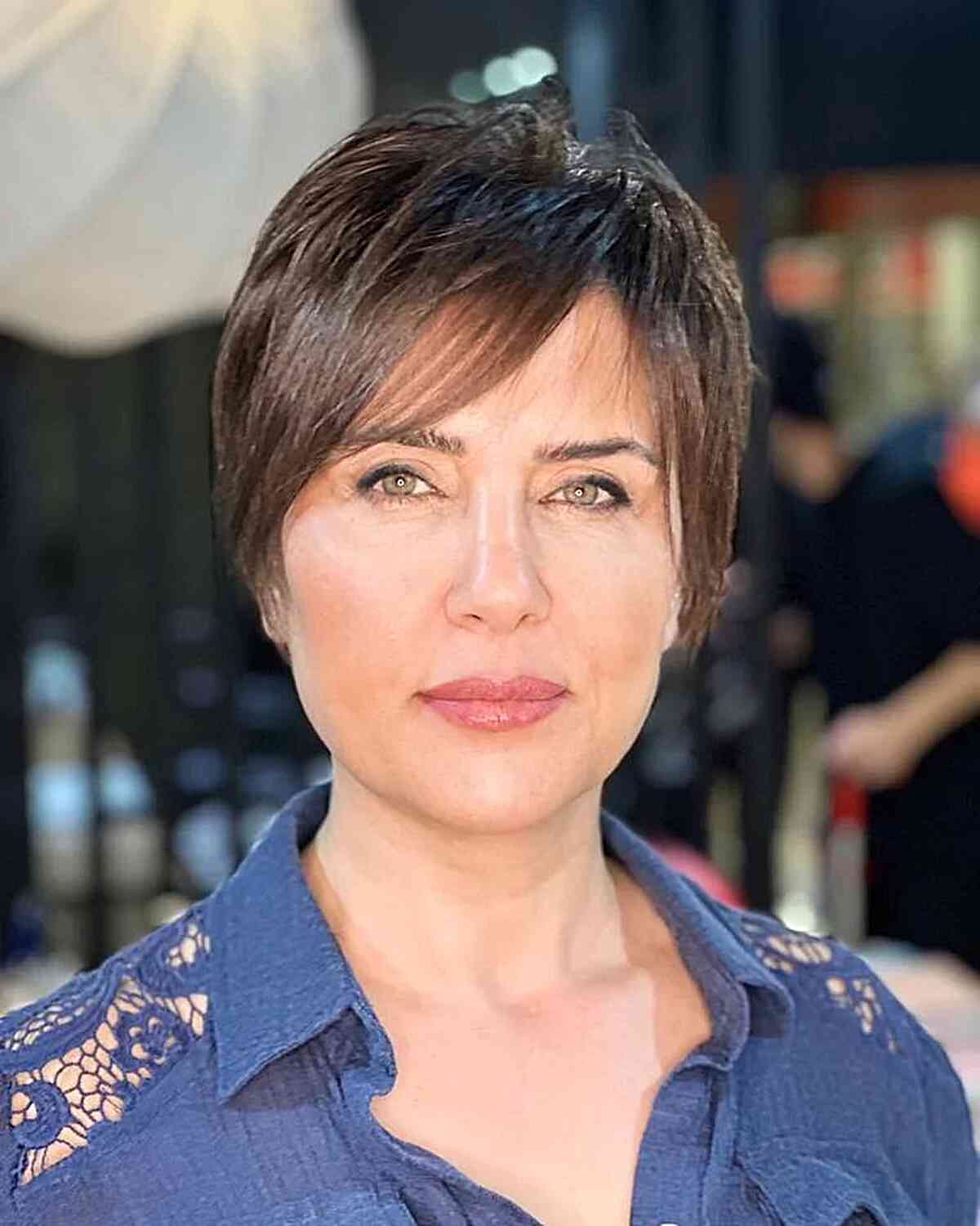 52 Short Hair with Bangs Trending in 2025
