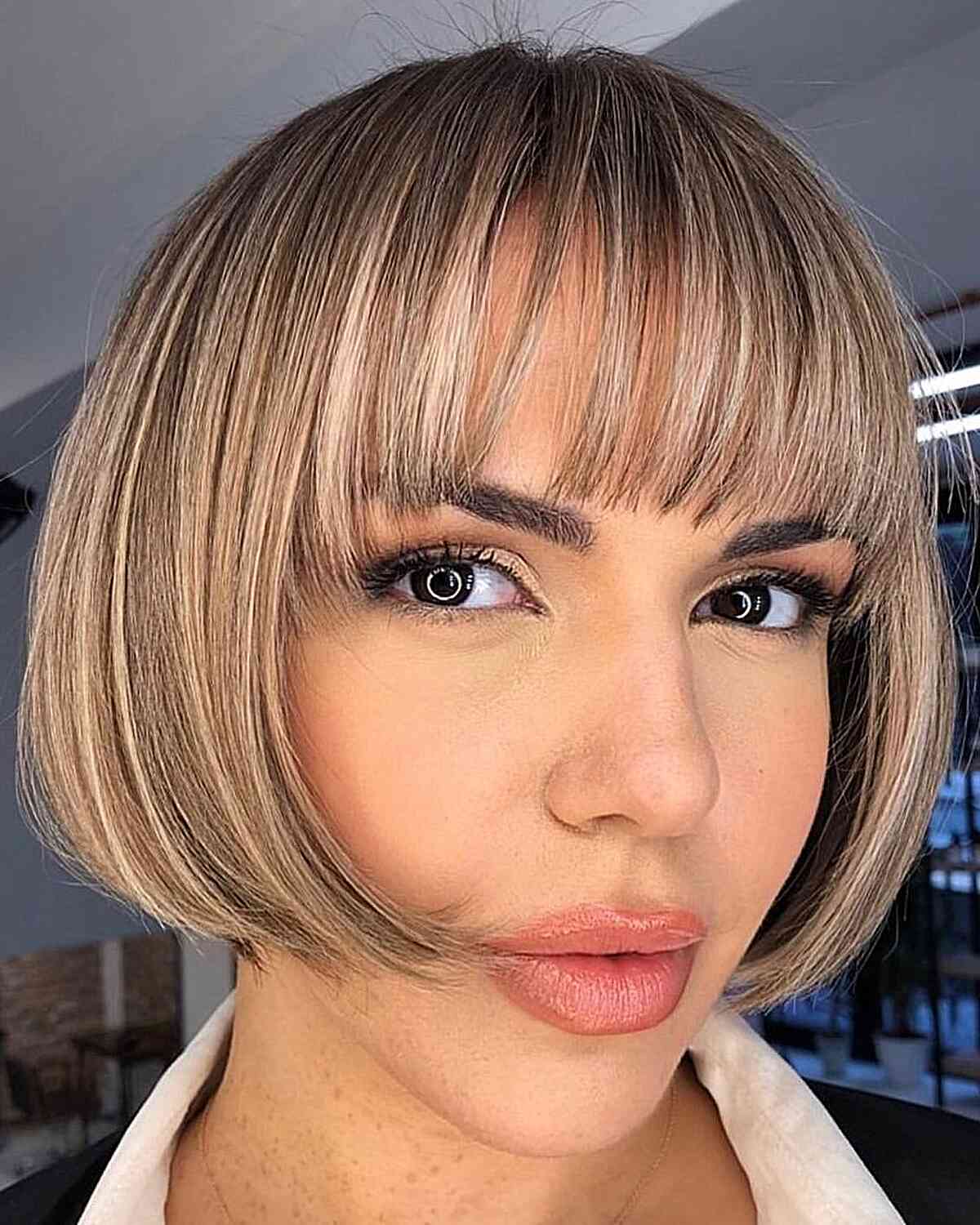 52 Short Hair with Bangs Trending in 2025