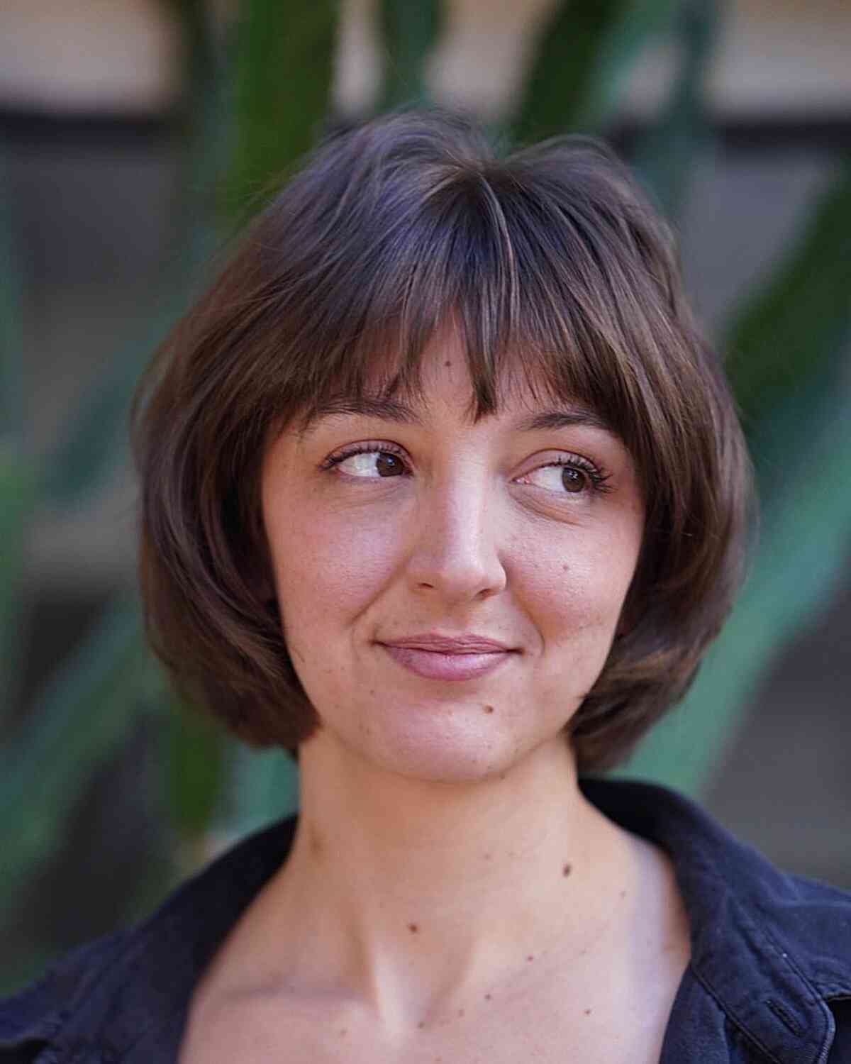 52 Short Hair with Bangs Trending in 2025