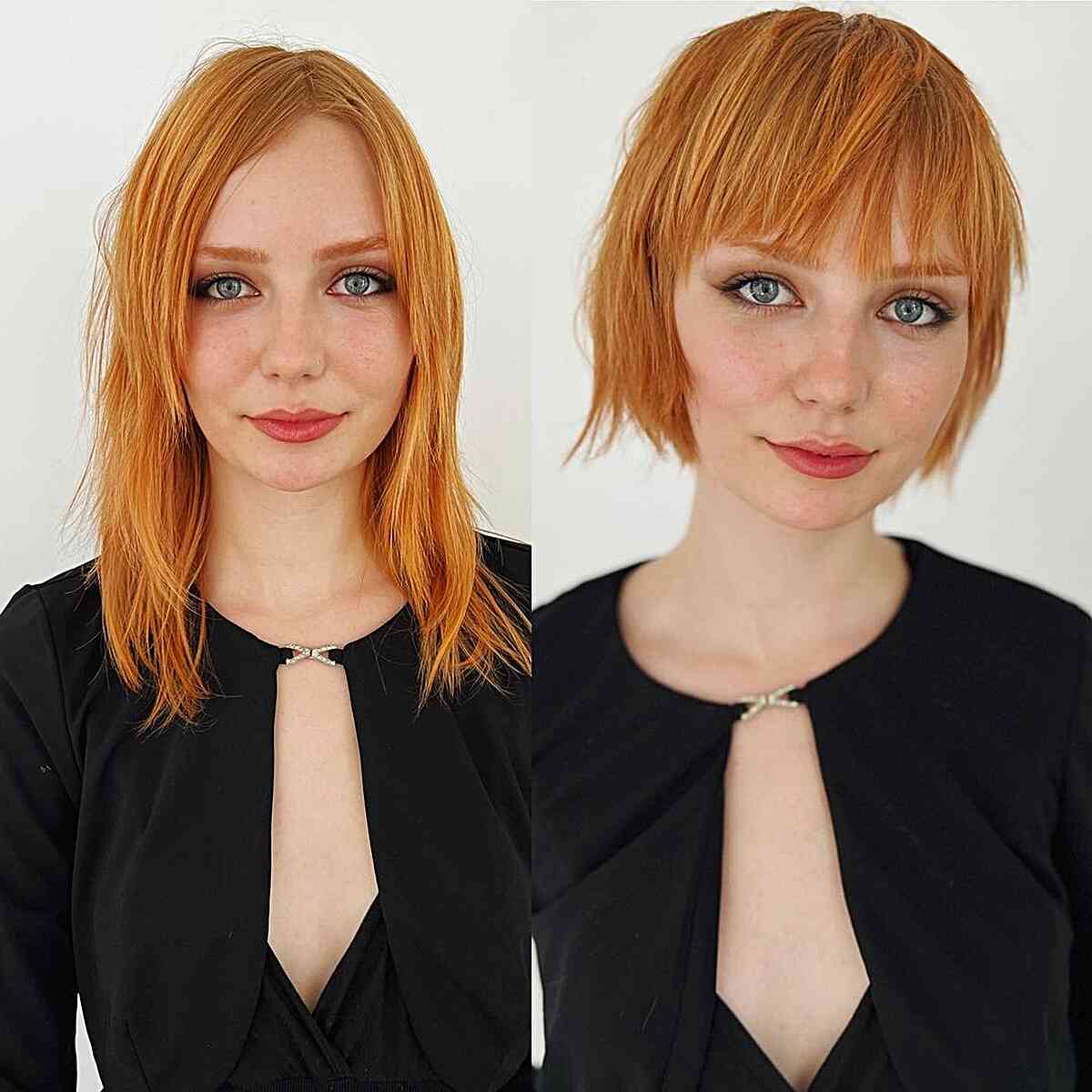 52 Short Hair with Bangs Trending in 2025