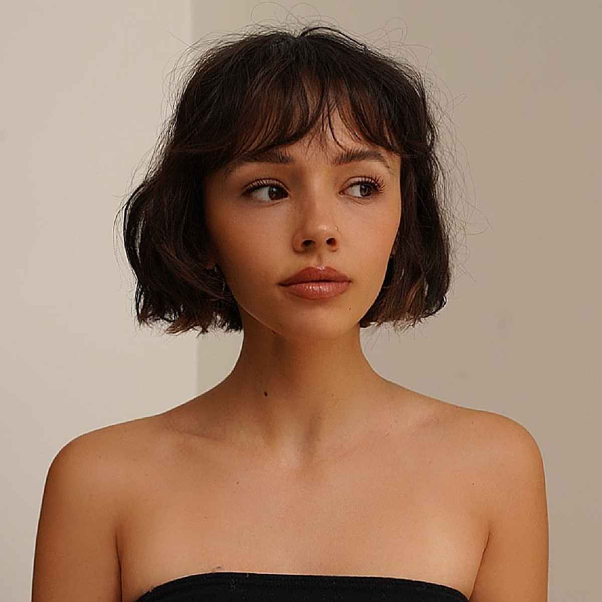 52 Short Hair with Bangs Trending in 2025