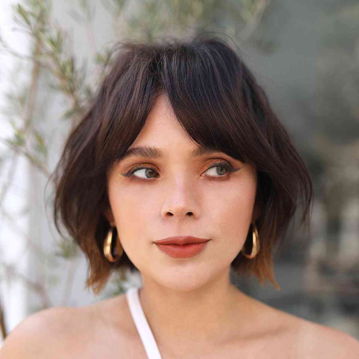 52 Short Hair with Bangs Trending in 2025