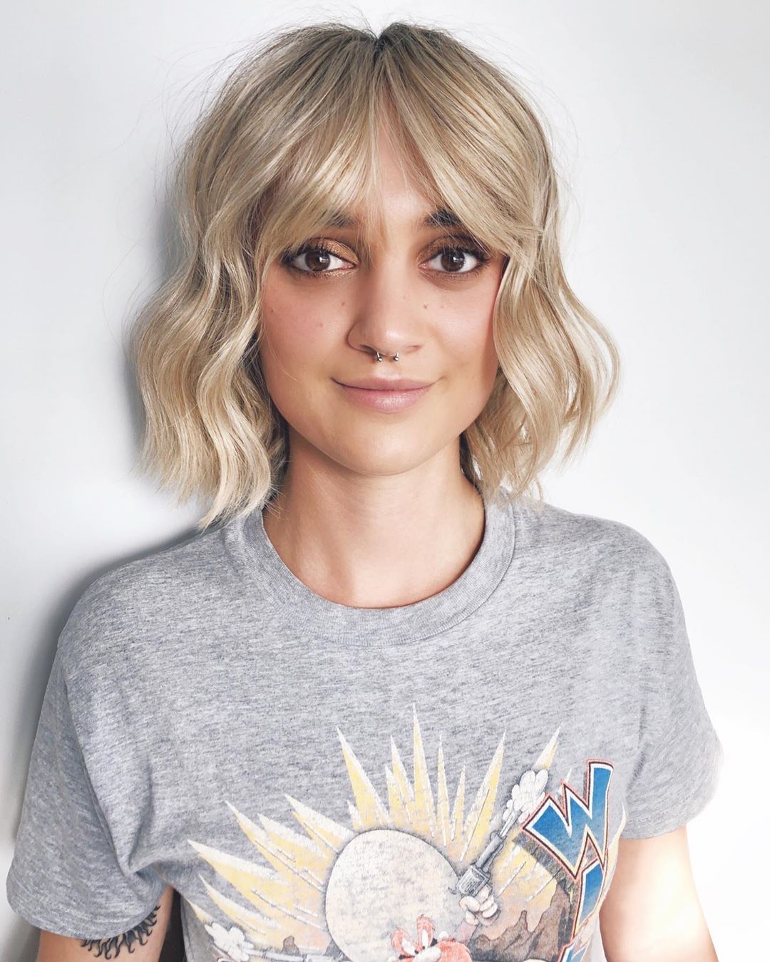 52 Short Hair with Bangs Trending in 2025