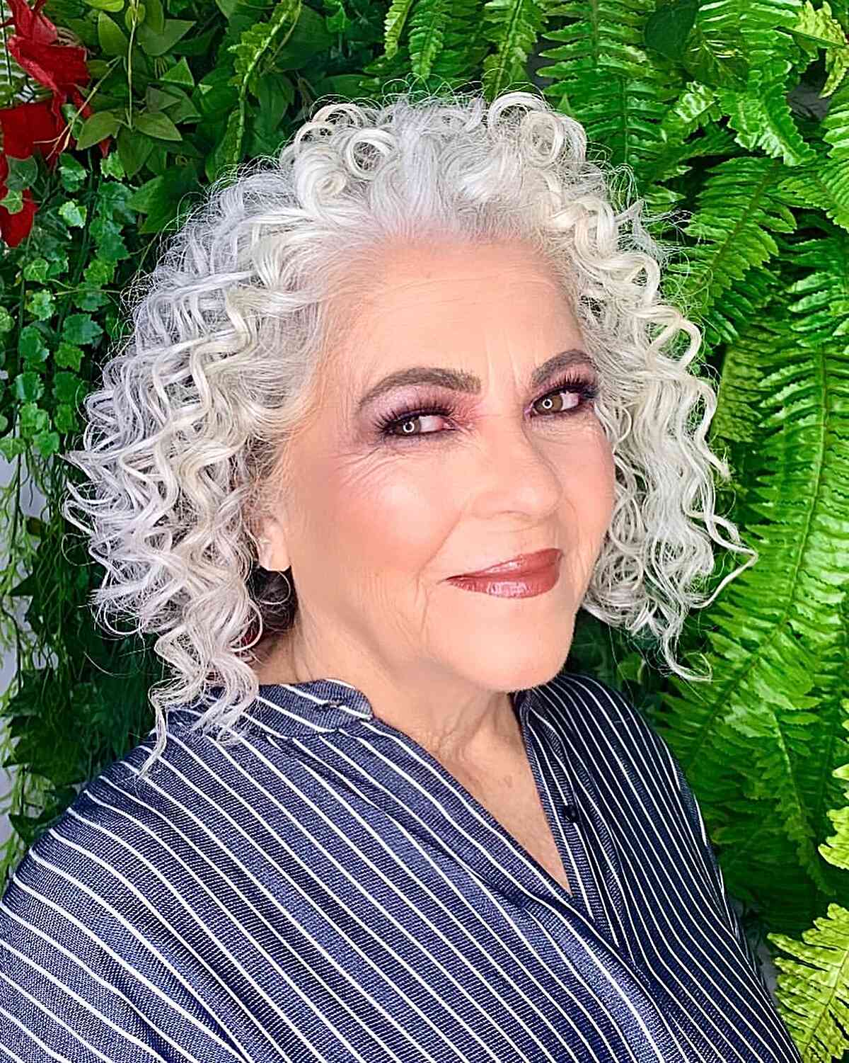 31 Stylish Short, Curly Hairstyles for Older Women
